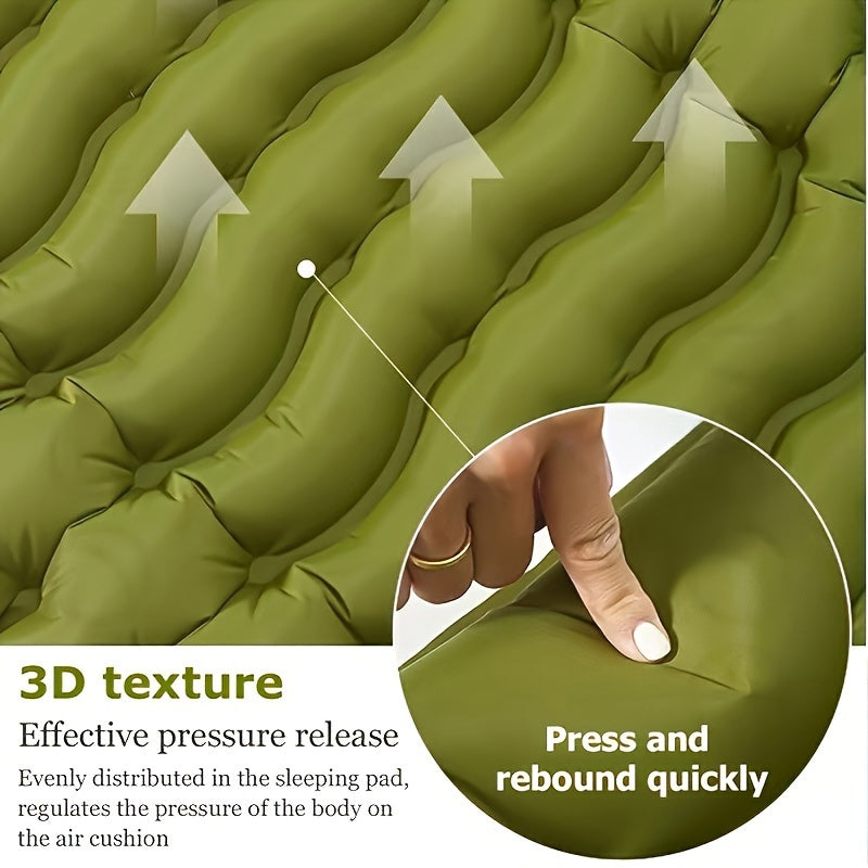 Camping With A Two-person Sleeping Pad Air Mattress