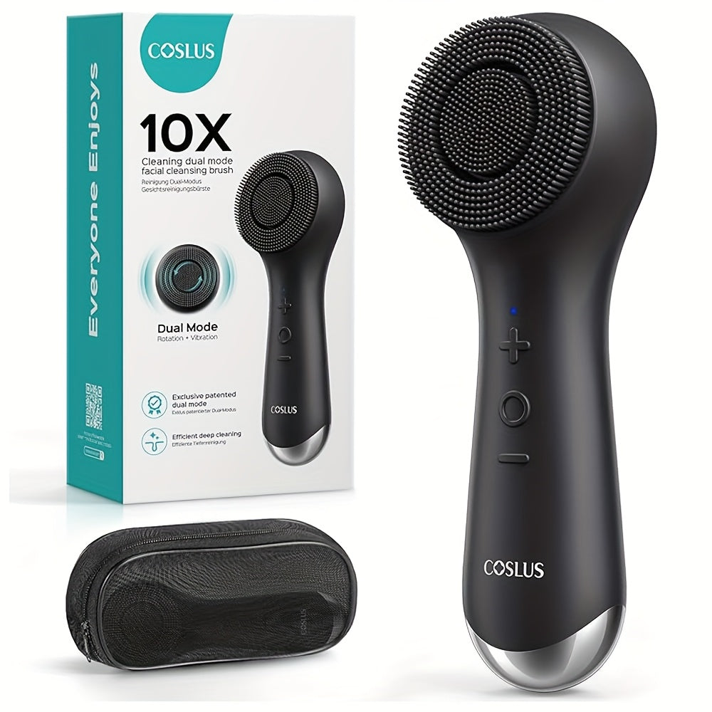2-in-1 Spin and Vibration Face Scrubber