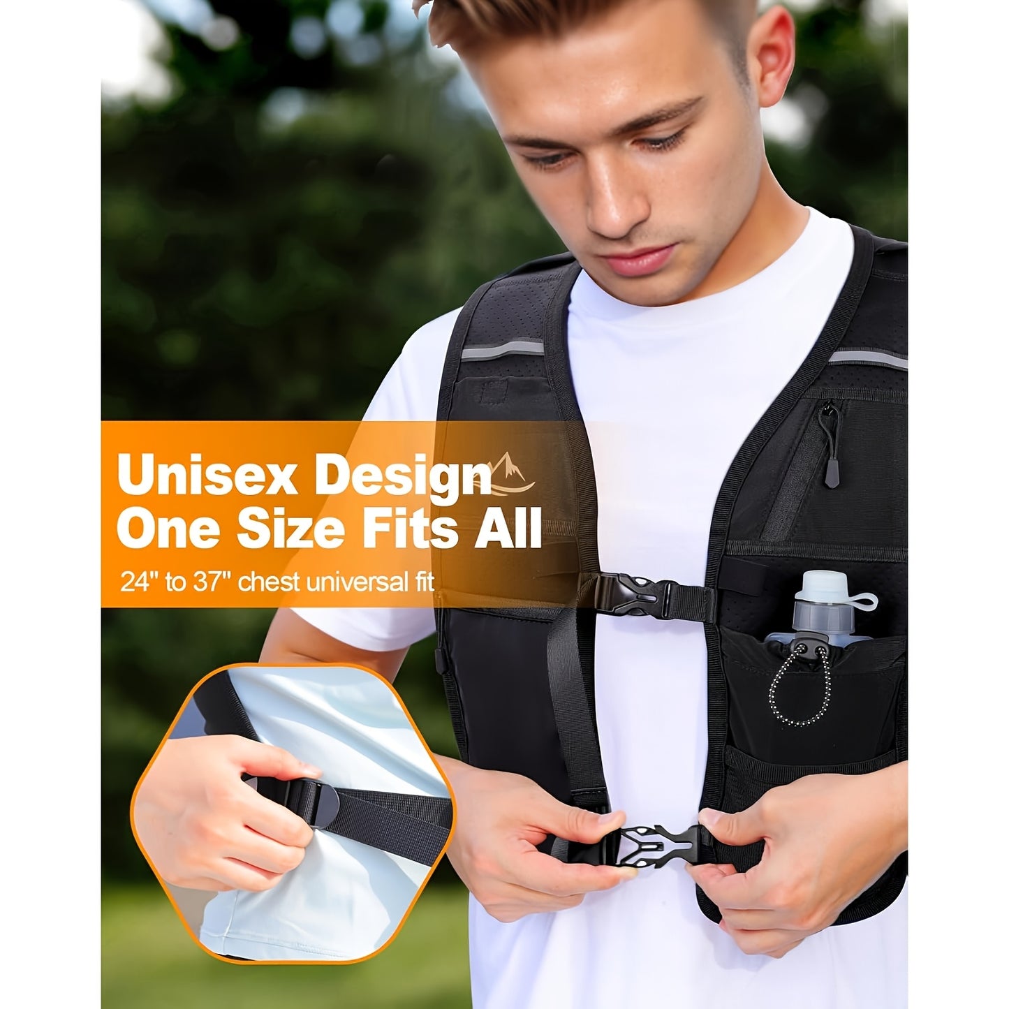 WOCBUY Running Vest for Women and Men