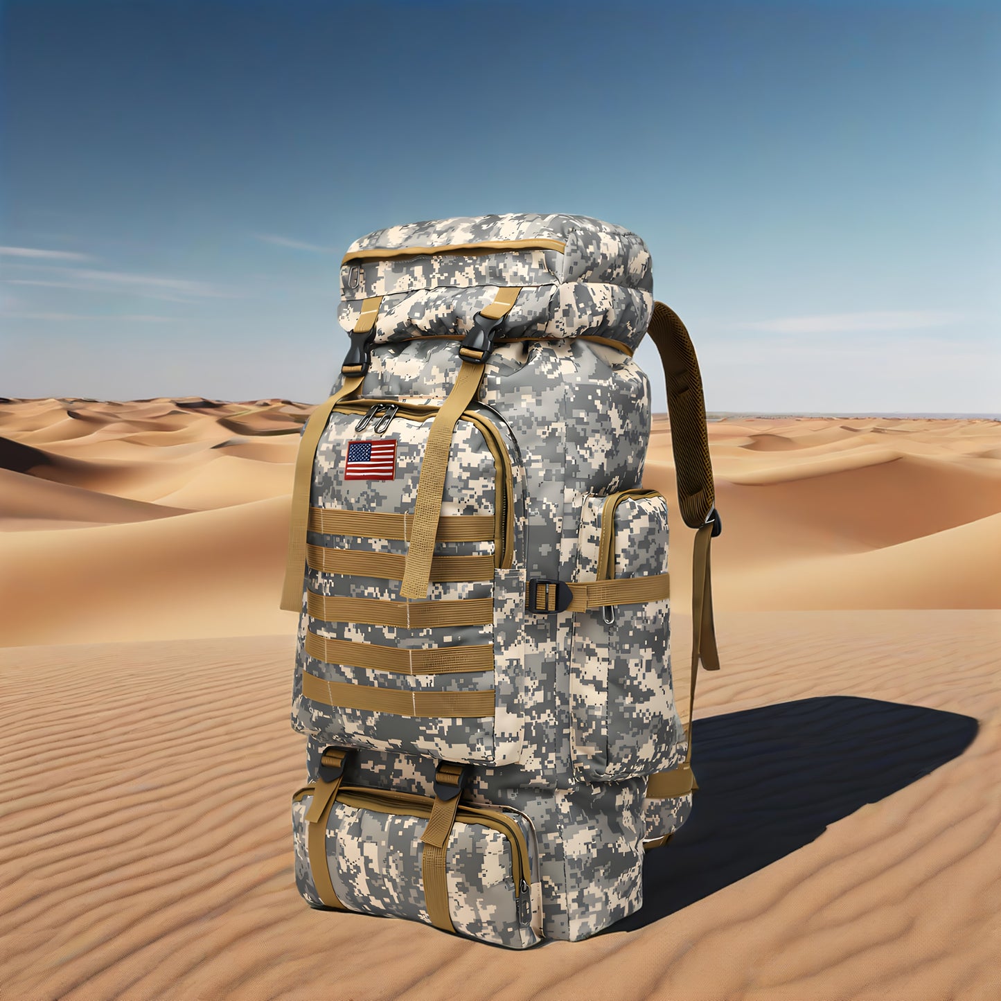 Outdoor Backpack with Multi Compartments And Adjustable Straps