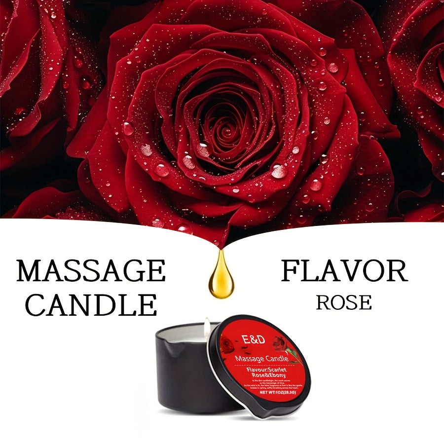 6pcs Massage Candles with Essential Oils