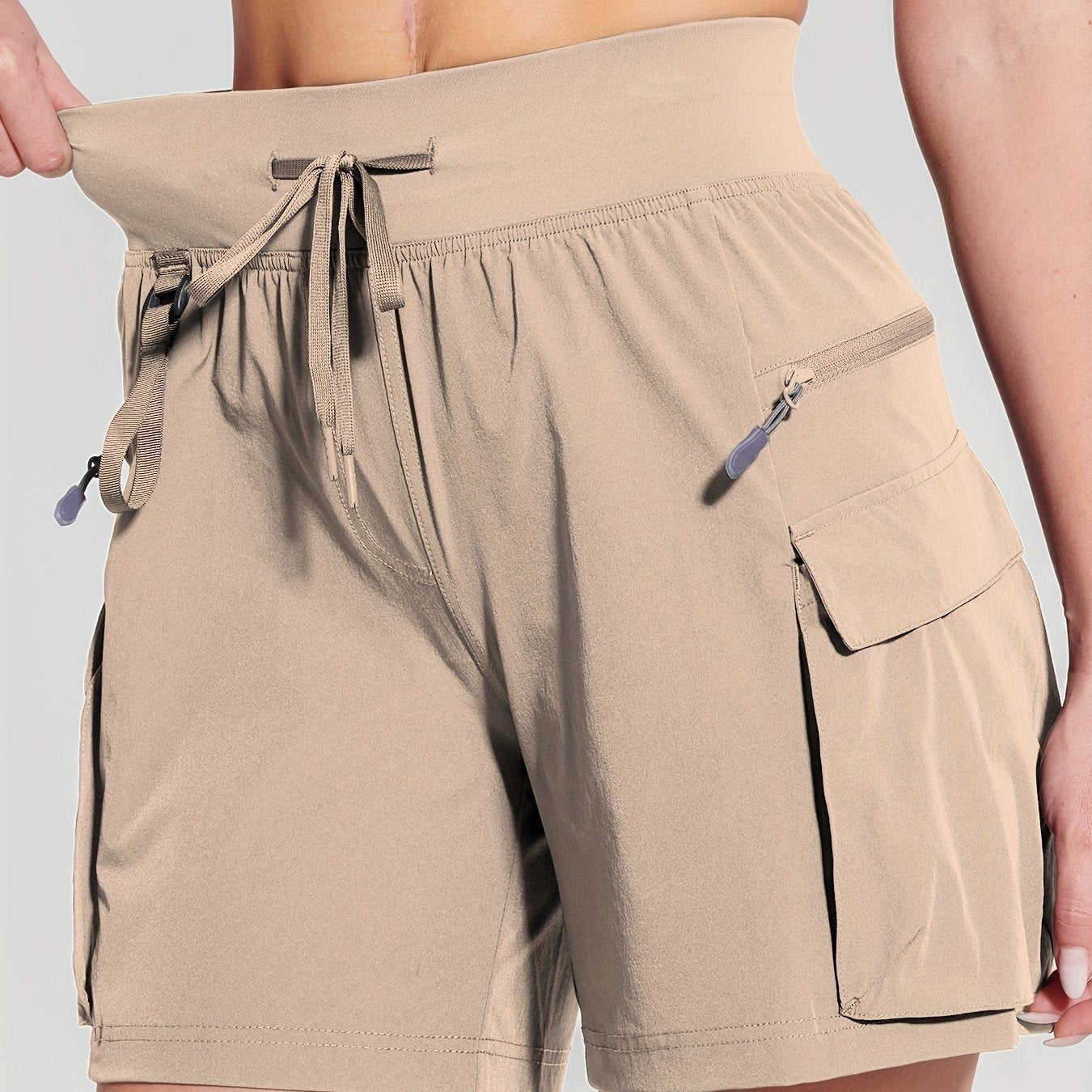 Women's Quick-Dry UPF 50+ Hiking Cargo Shorts