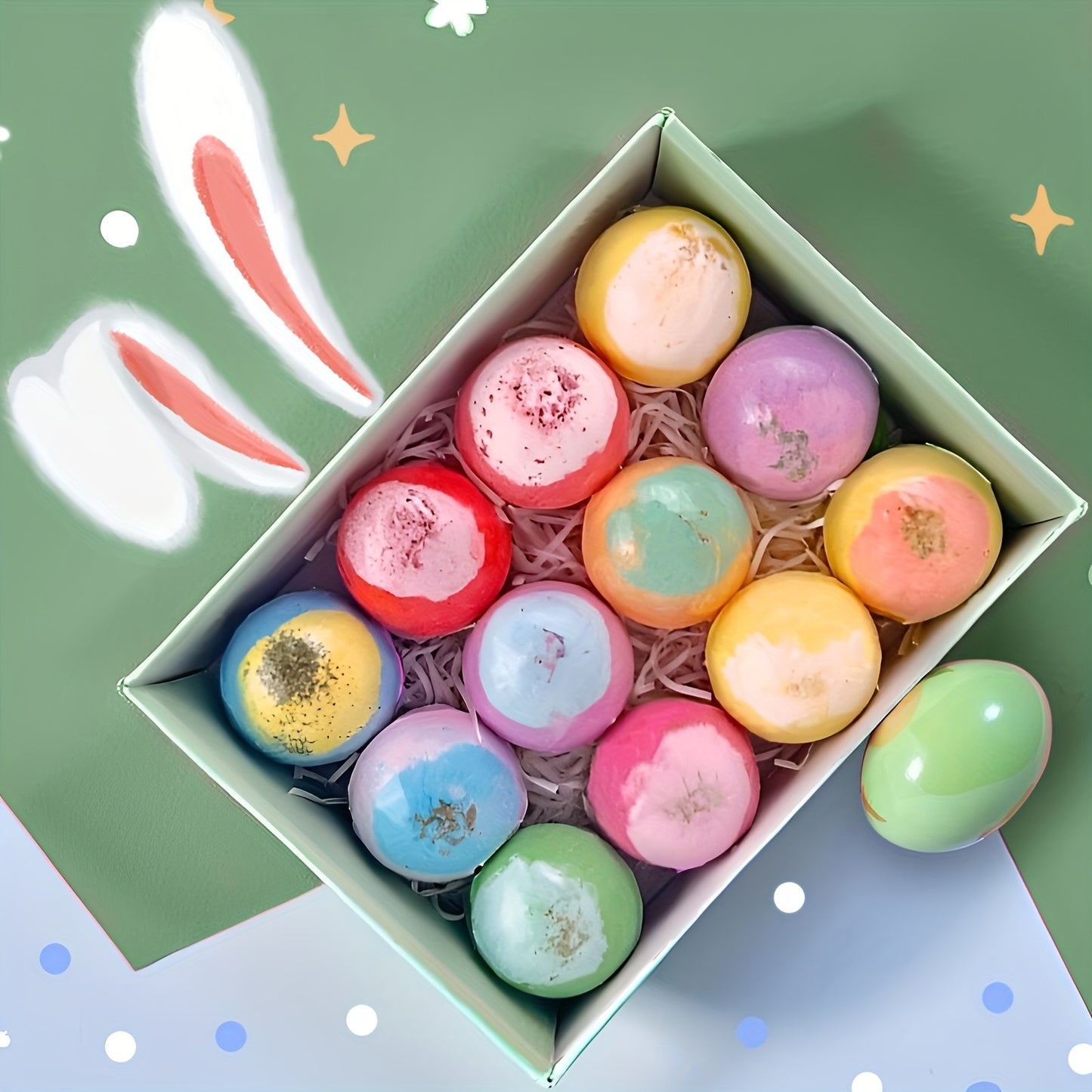 12pcs Extra-Large Bubble Bath Bomb Gift Set