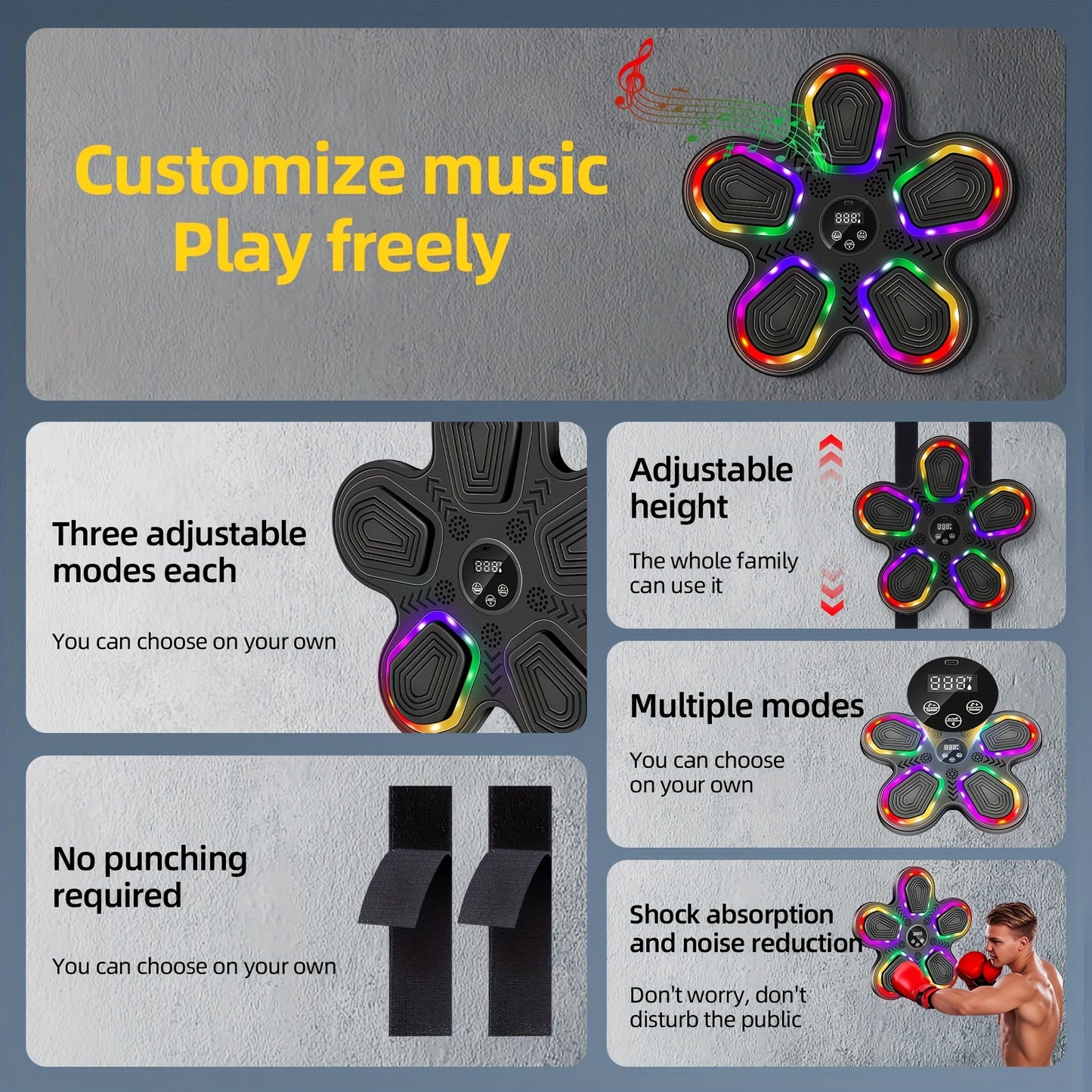 Upgraded Intelligent Music Boxing Machine