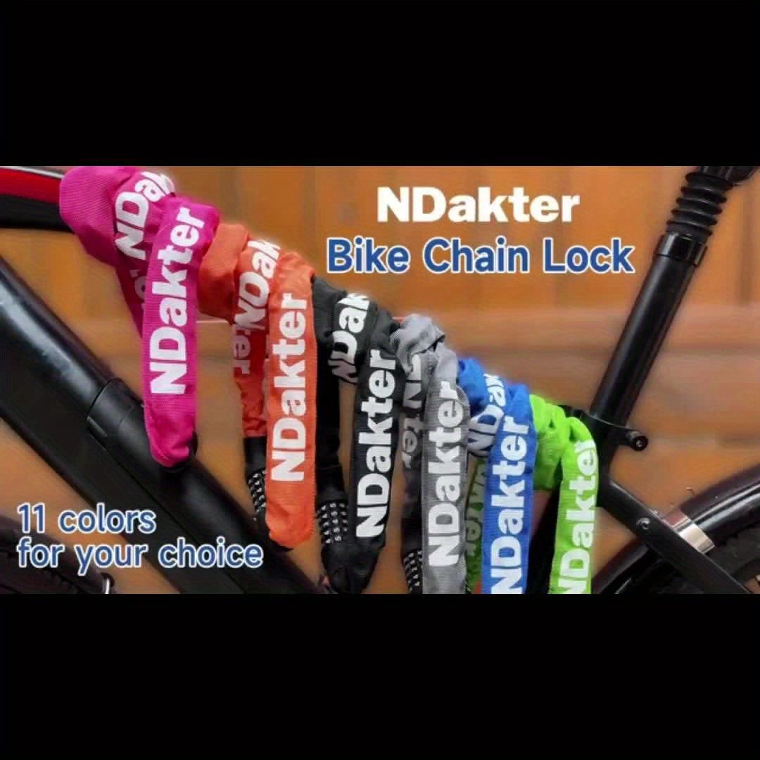 Bike Chain Lock, 5 Digit Combination