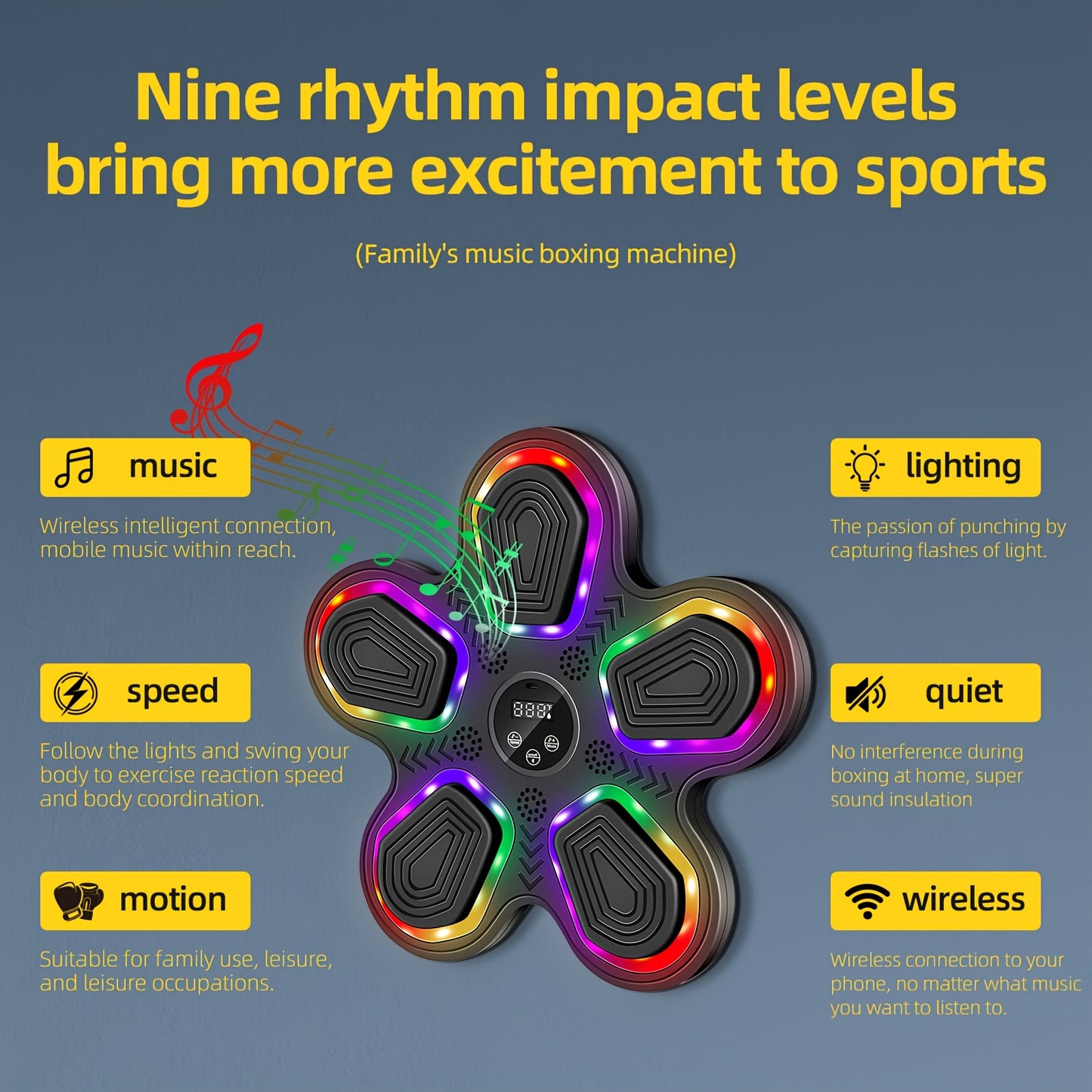 Upgraded Intelligent Music Boxing Machine