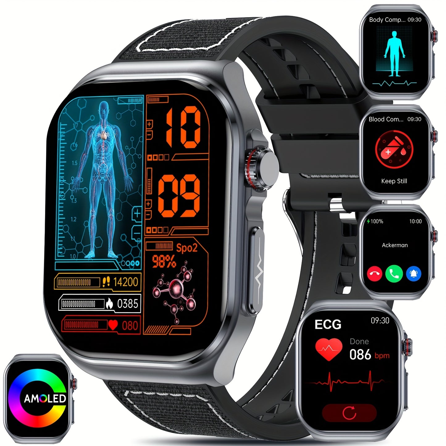 Women Men Smartwatch