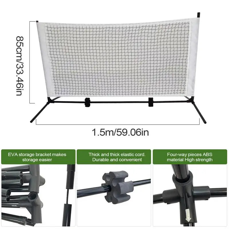 Small Pickleball Dink Net