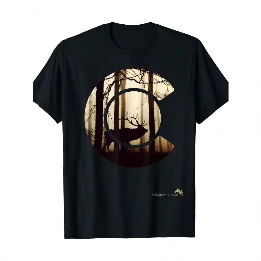 Elk Hunting Men T-Shirt