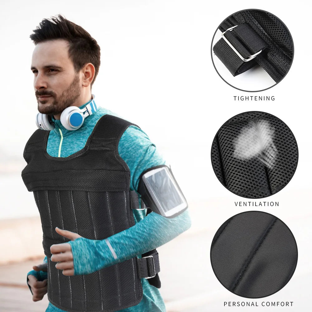 3/15/20/35/50kg Loading Weight Vest
