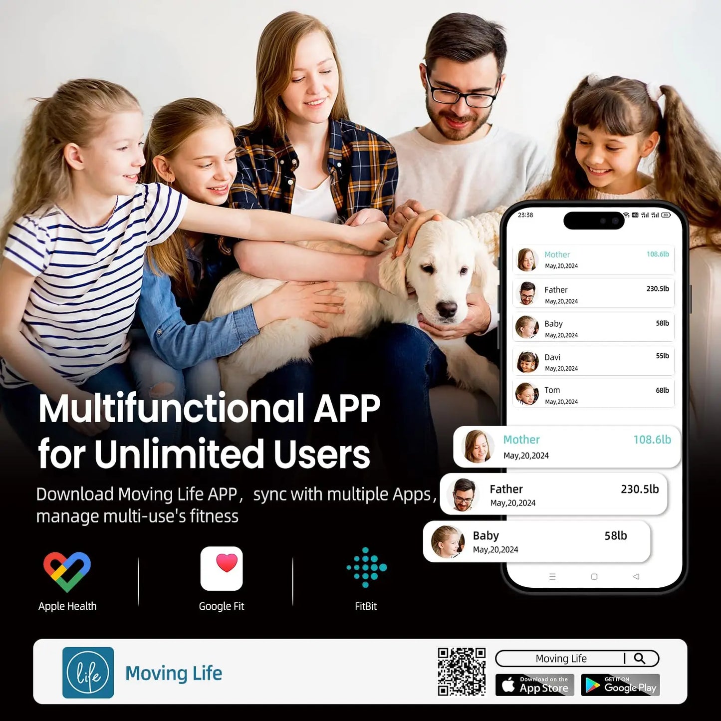 8-Electrode Smart Body Scale