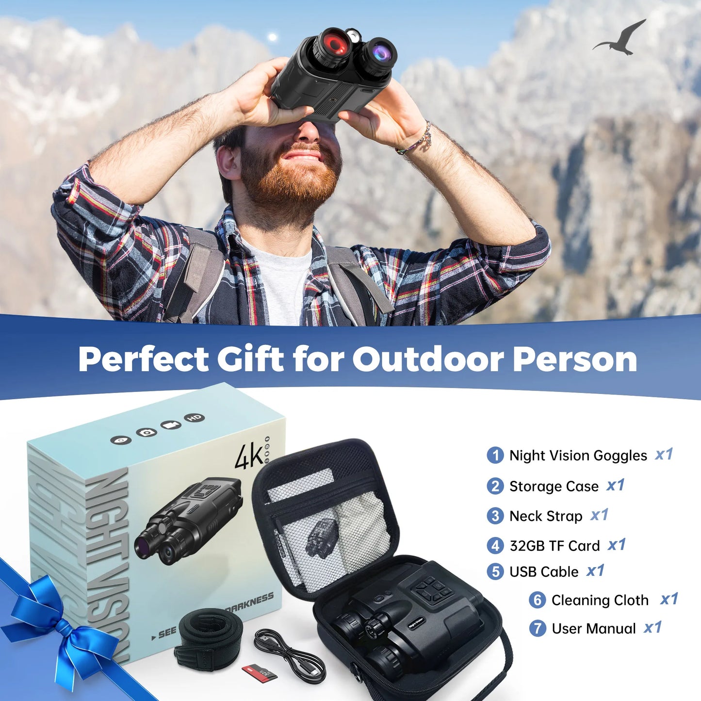 4K Night Vision Binoculars