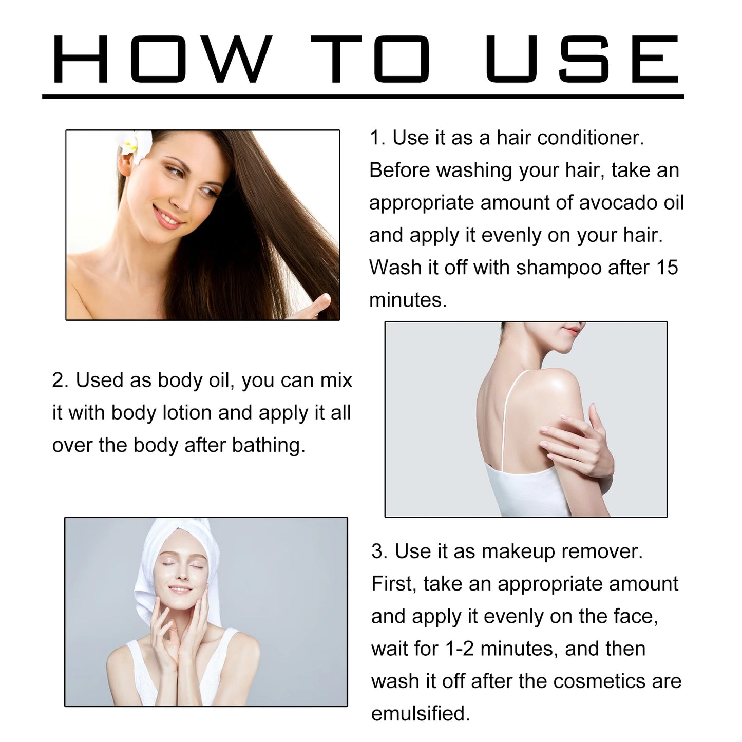 Skin Recovery Care Body Massage Moisturizing Carrier Oil