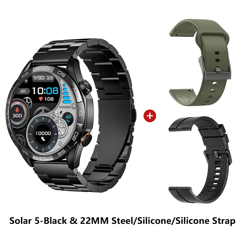 Solar 5 Voice Calling Smartwatch