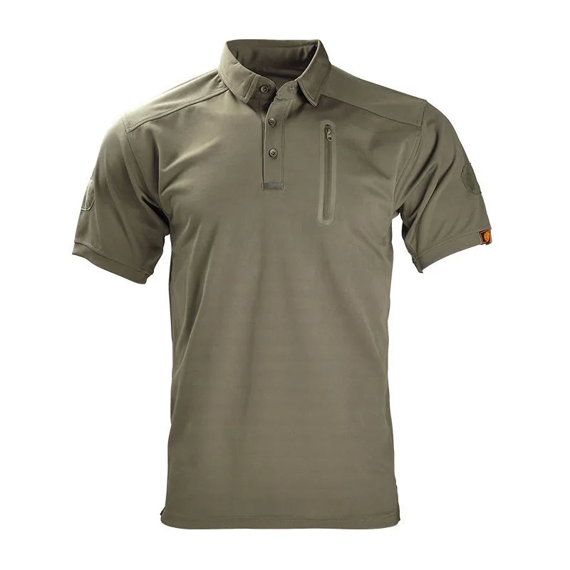 Men Camo T-Shirts Quick Dry Short Sleeve Shirt