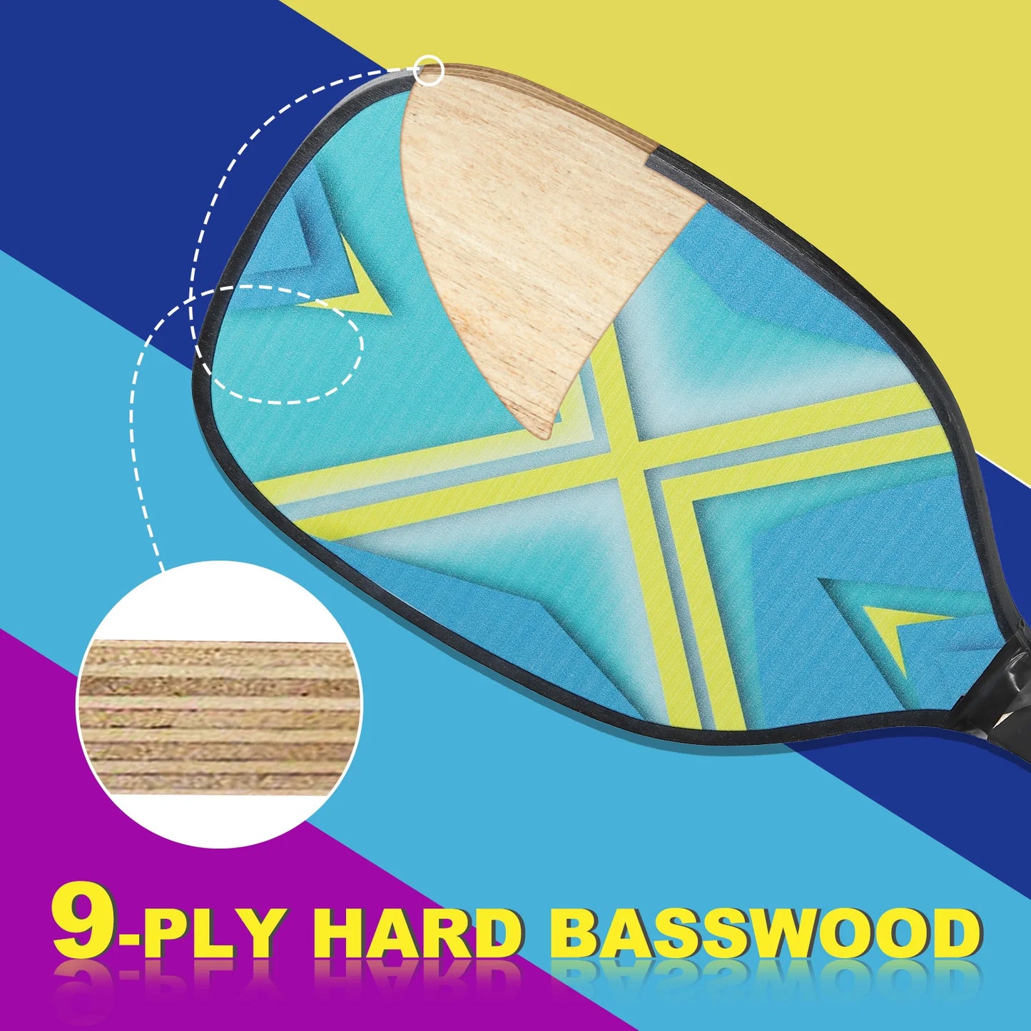 Pickleball Paddles Set