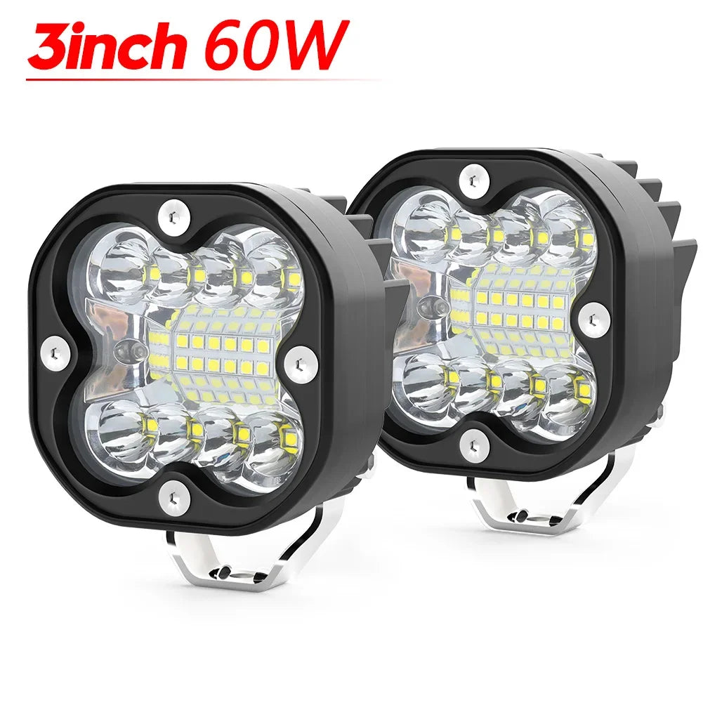 3 Inch Led Work Spotlights