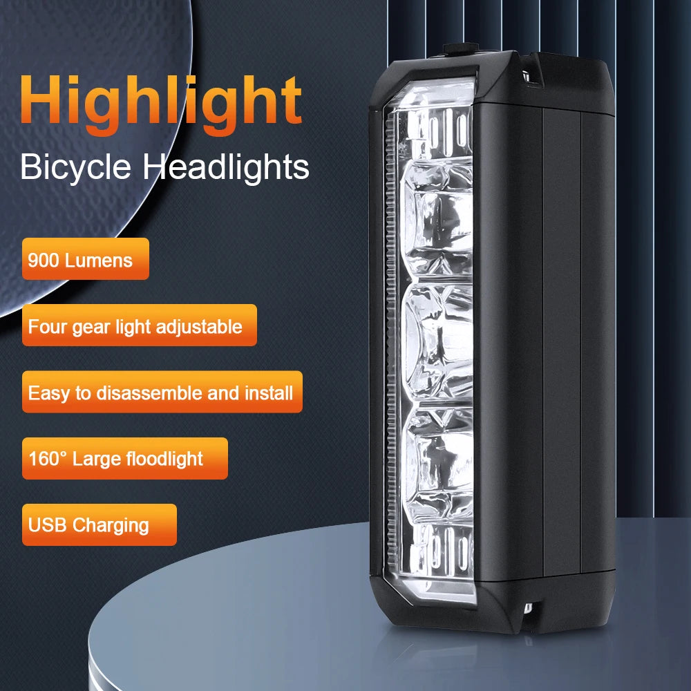 USB Rechargeable Bike Front Light