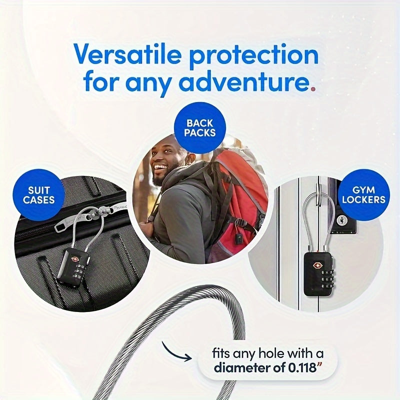 1-Pack TSA-Approved Travel Locks