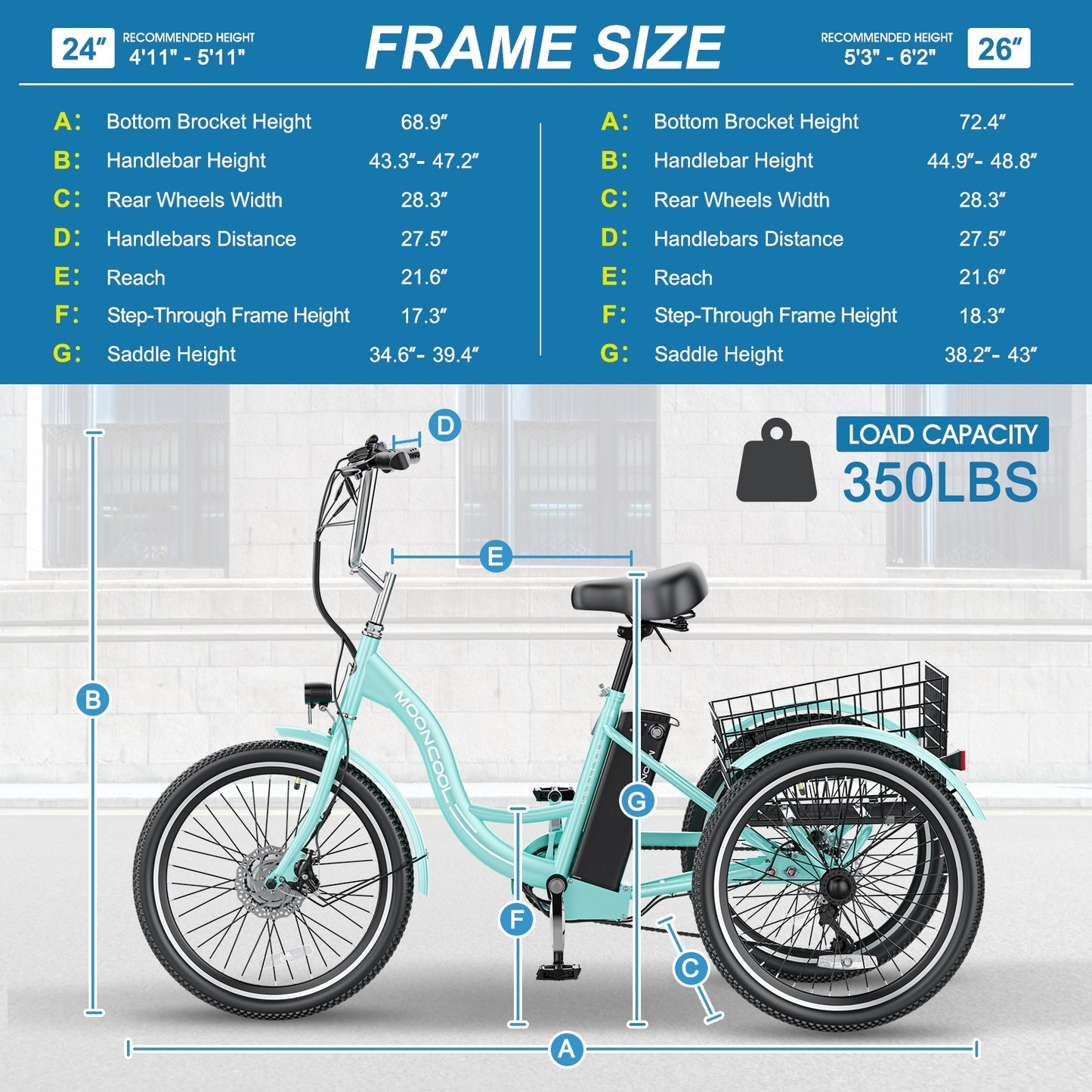 Electric Tricycle for Adults