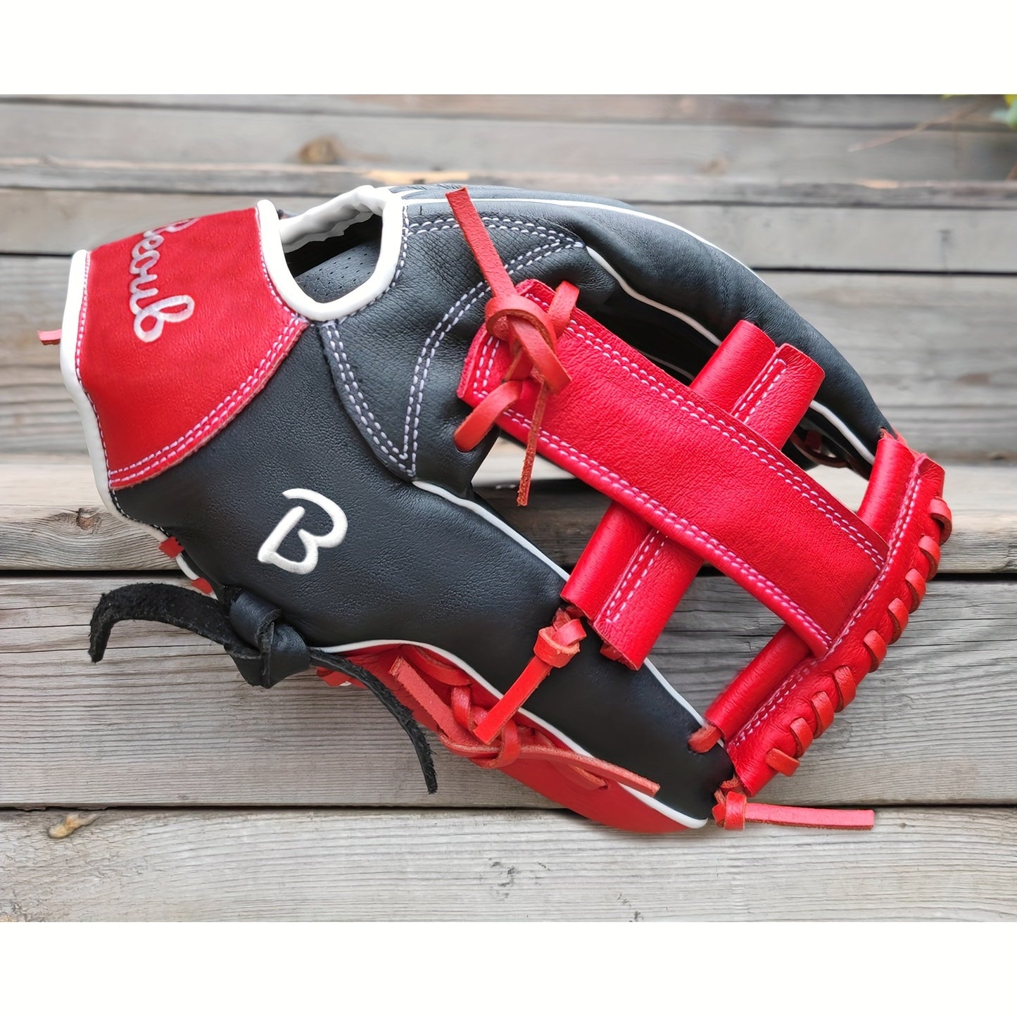 Real Faux Leather Baseball /Softball Glove