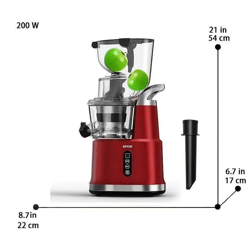 Cold Press Juicer Machines With 83mm Big Mouth,