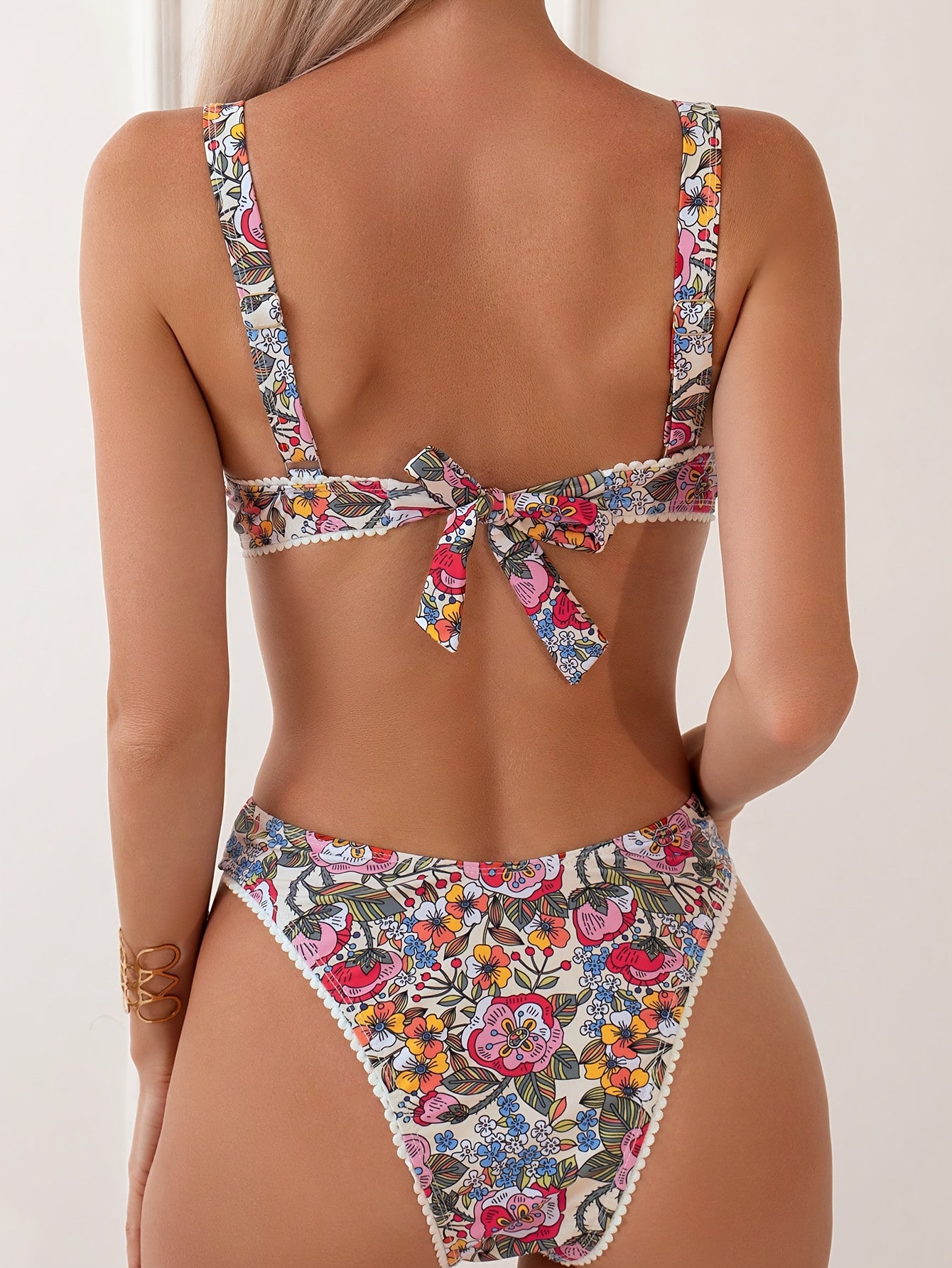 Women's Floral Bikini Set