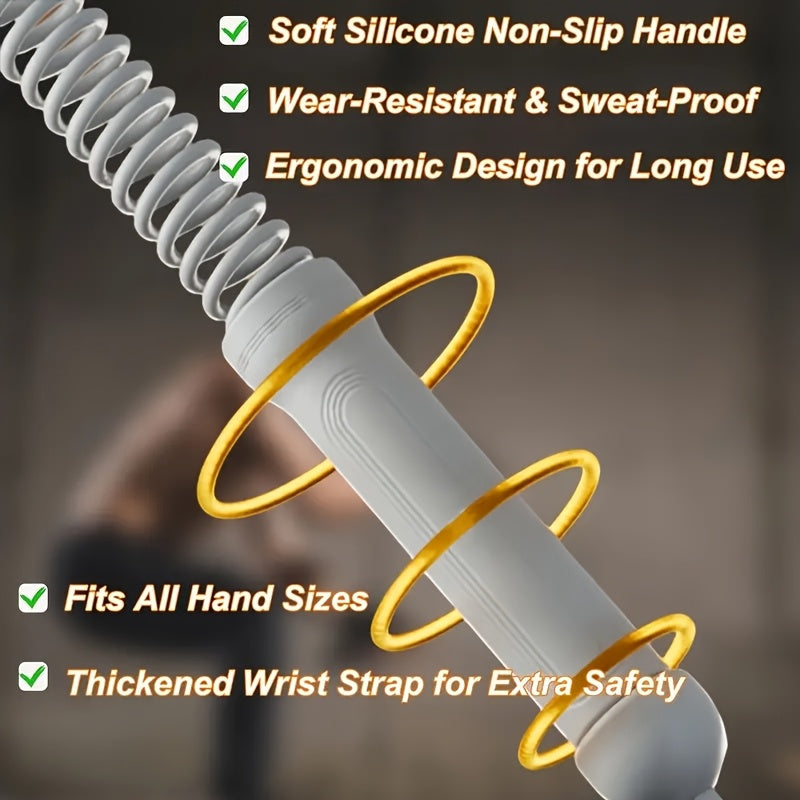 Professional Cordless Battle Rope with Weighted Design