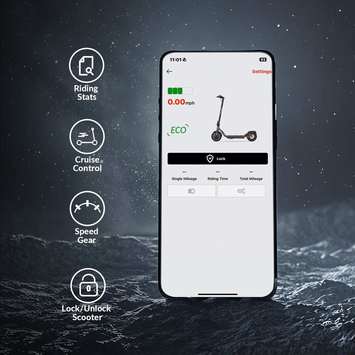 600W Peak Electric Scooter