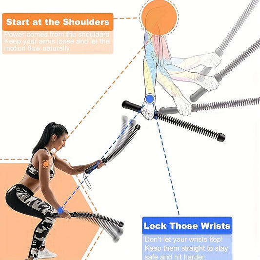 2pcs Cordless Battle Rope