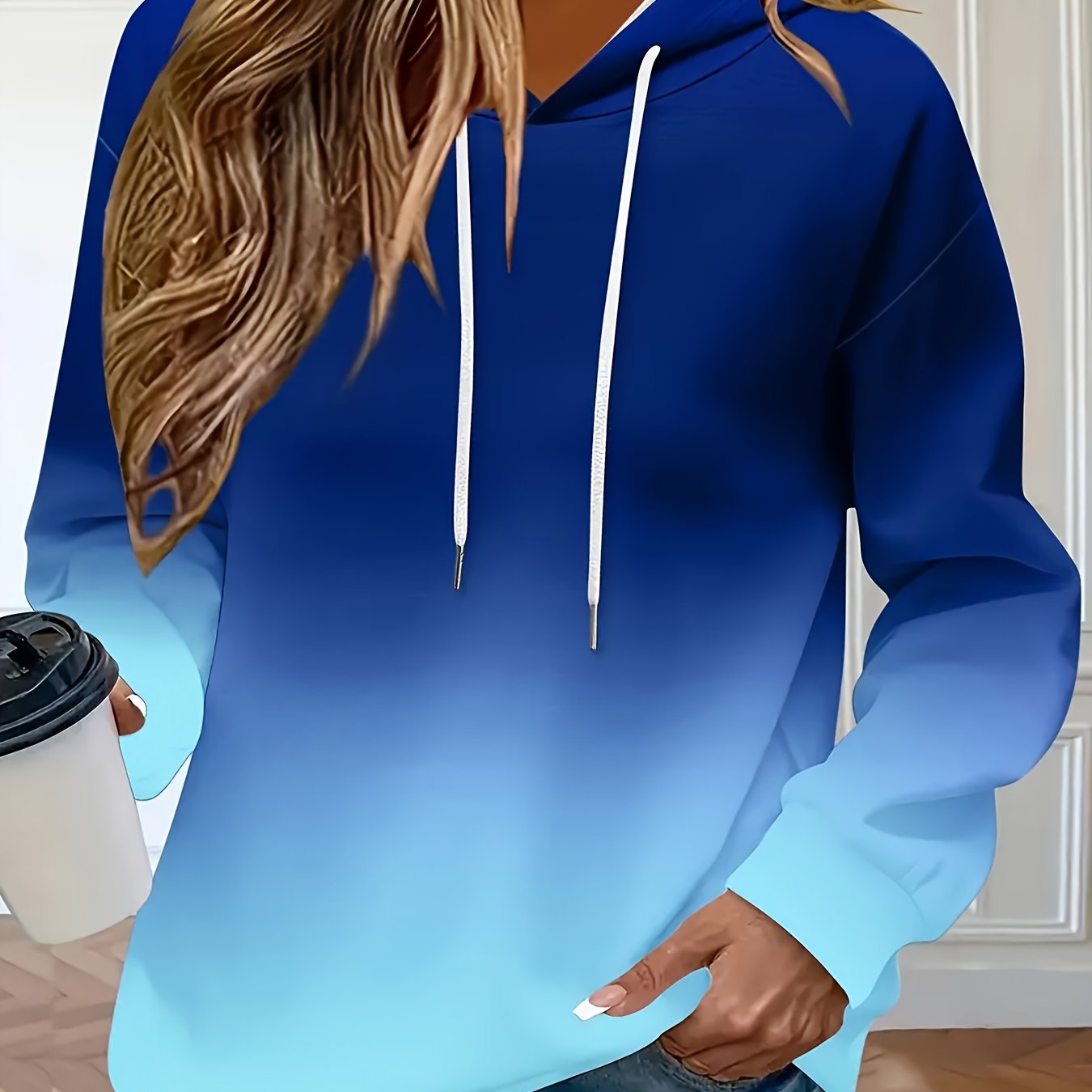 Women's Oversized Hooded Sweatshirt