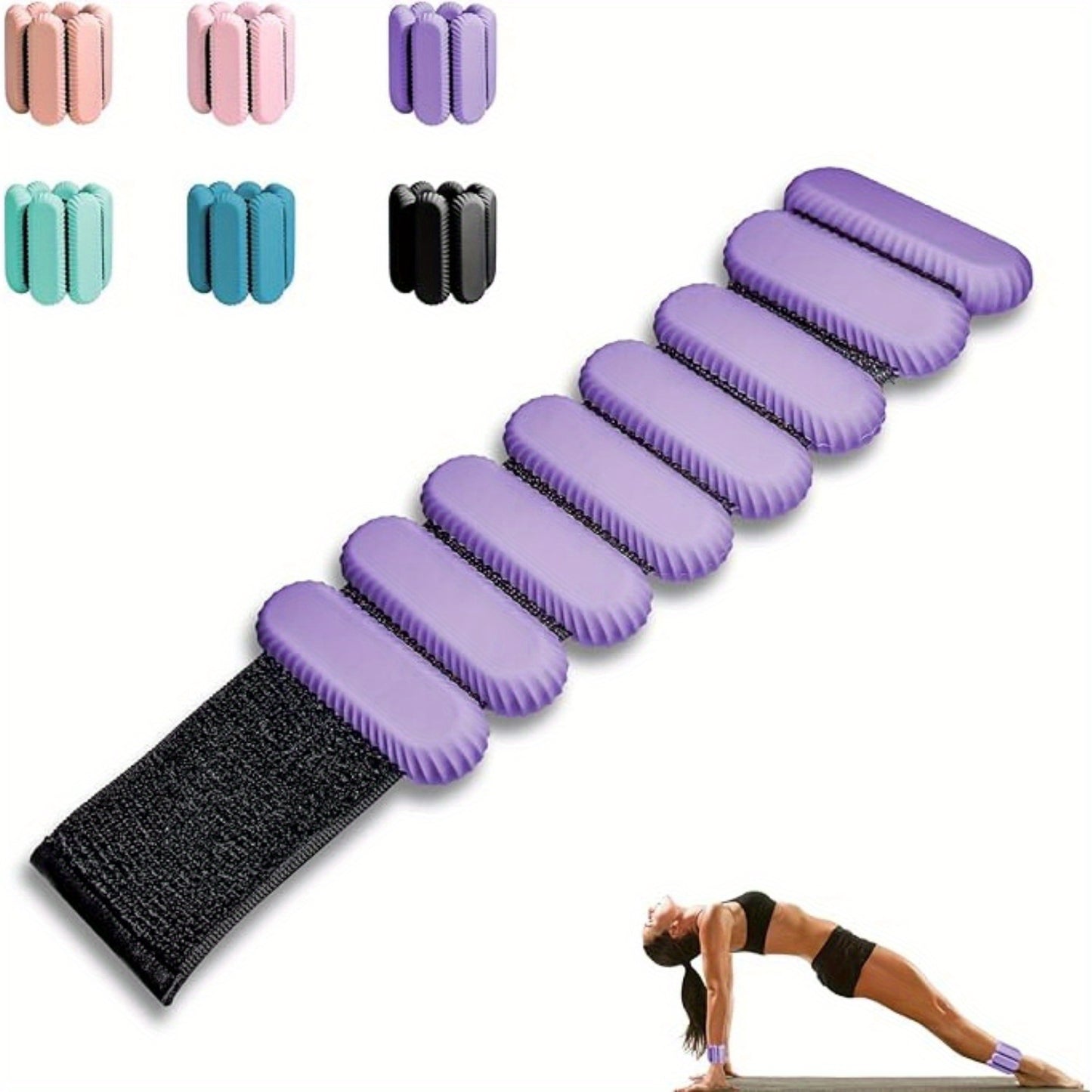 A Pair of (1 Lb Each) Weight Bearing Bracelets, Ankle Weights for Men and Women