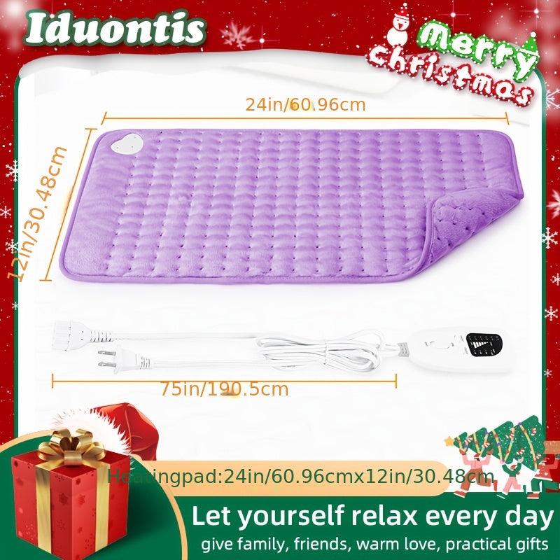 Extra Large Heating Pad with 6 Heat Levels & Auto Shutoff