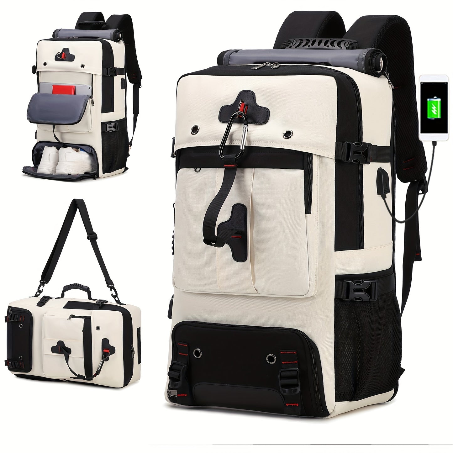 50L Waterproof Hiking Backpack