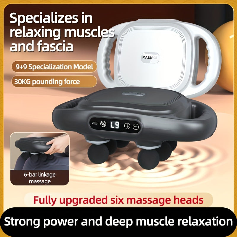 Six Head Multi-function Electric Massage Gun