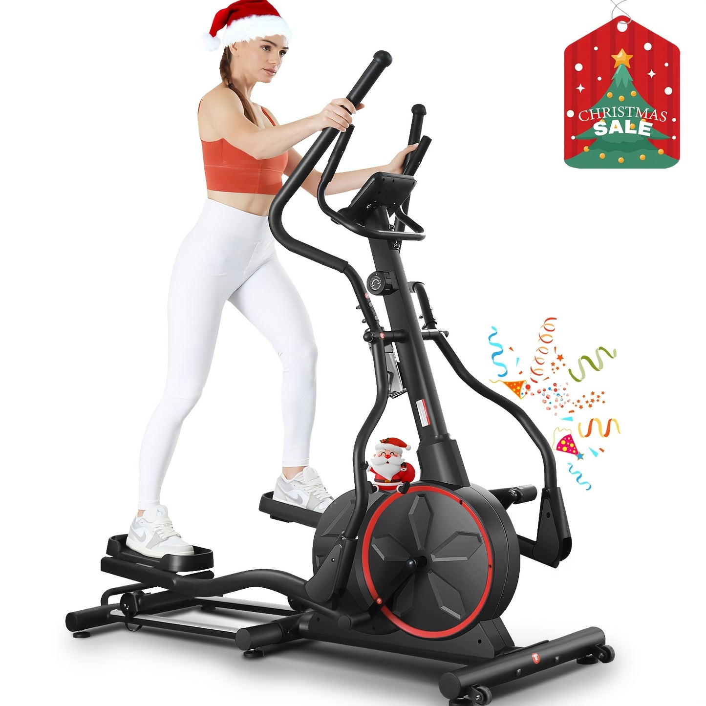 FUNMILY Hyper-Quiet Elliptical Trainer