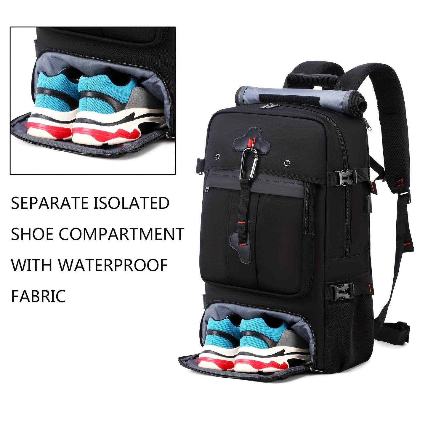 50L Waterproof Hiking Backpack