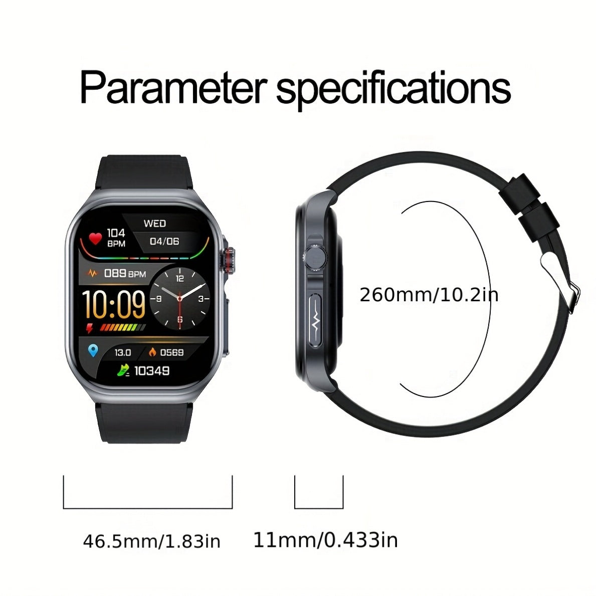 Women Men Smartwatch