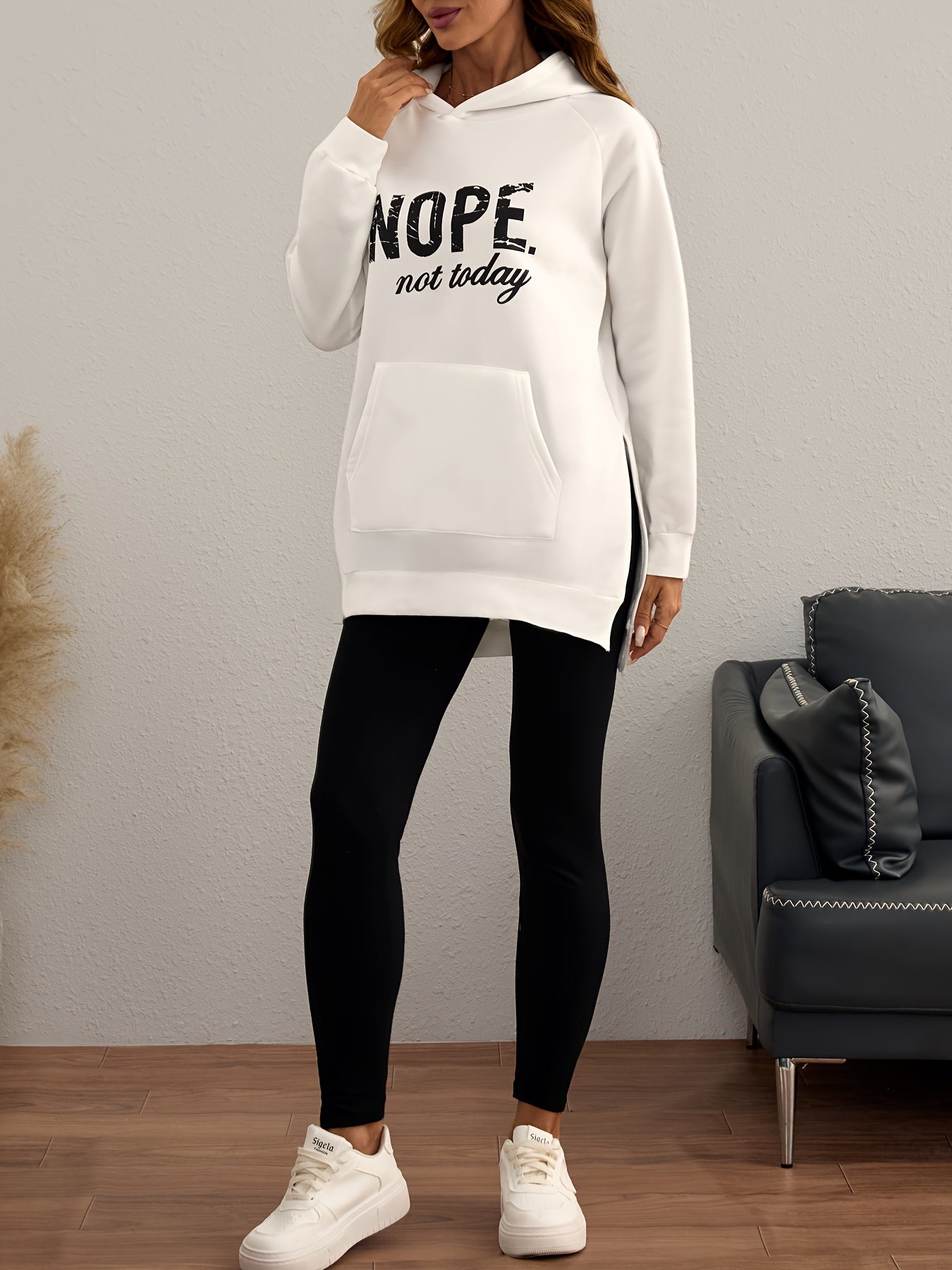 Women's Autumn And Winter Sports Two Piece Set