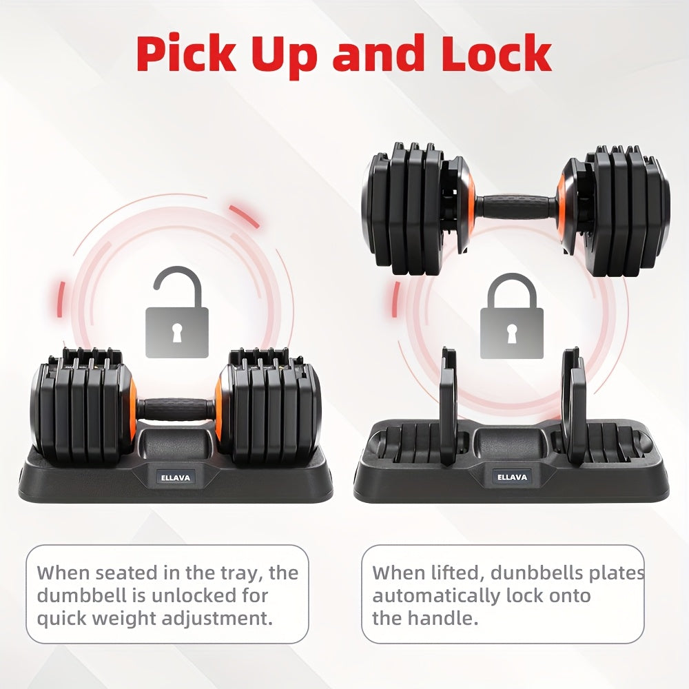 Adjustable Dumbbell 9-55lbs