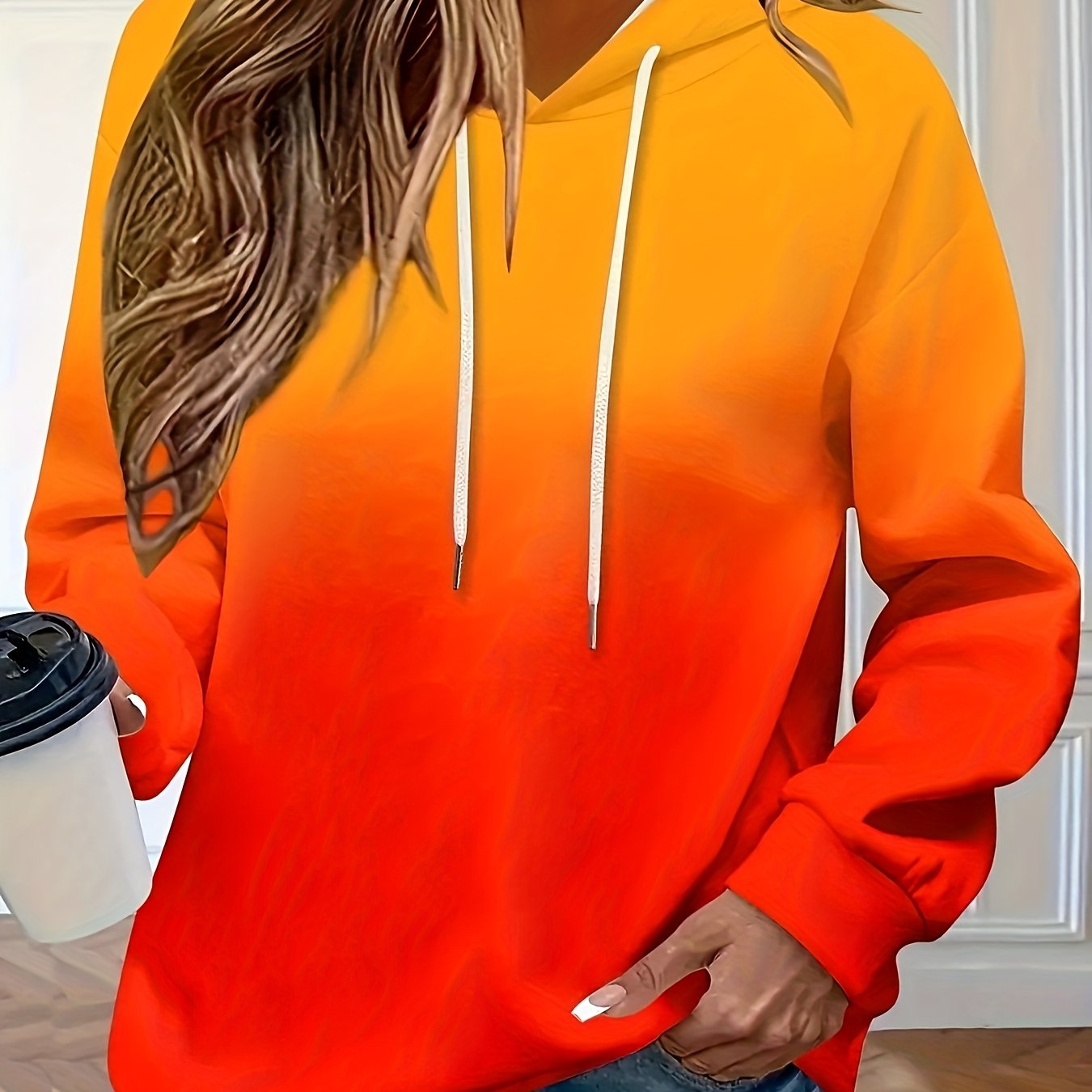 Women's Oversized Hooded Sweatshirt