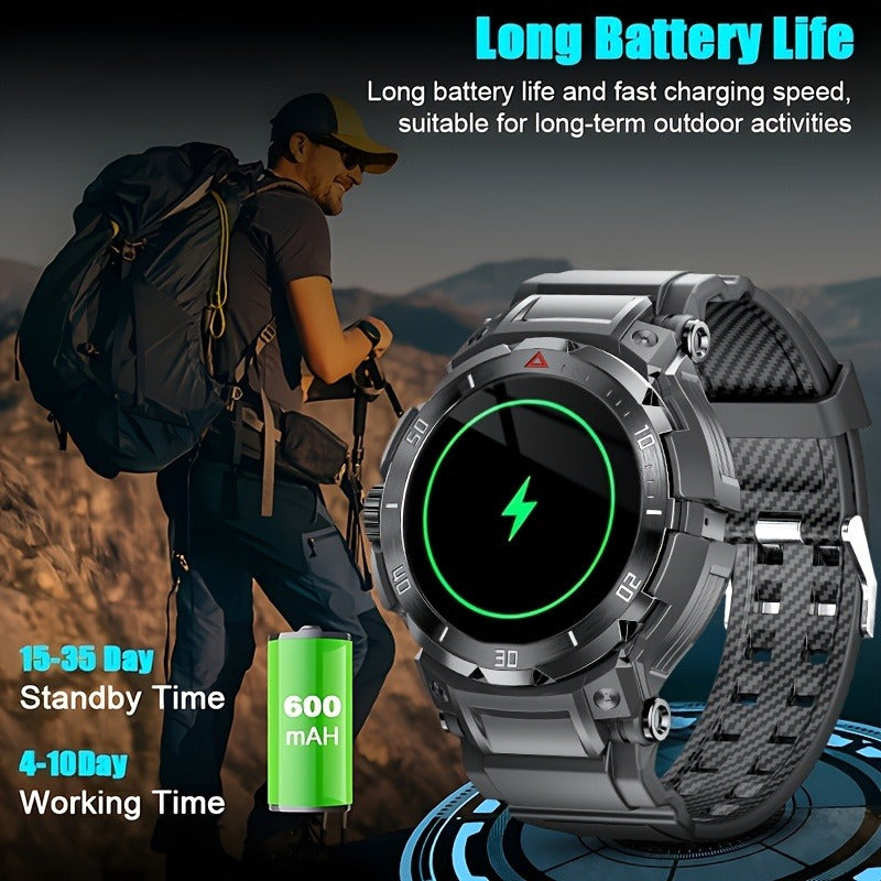 Smart Watch with Built-in Wireless Earphones