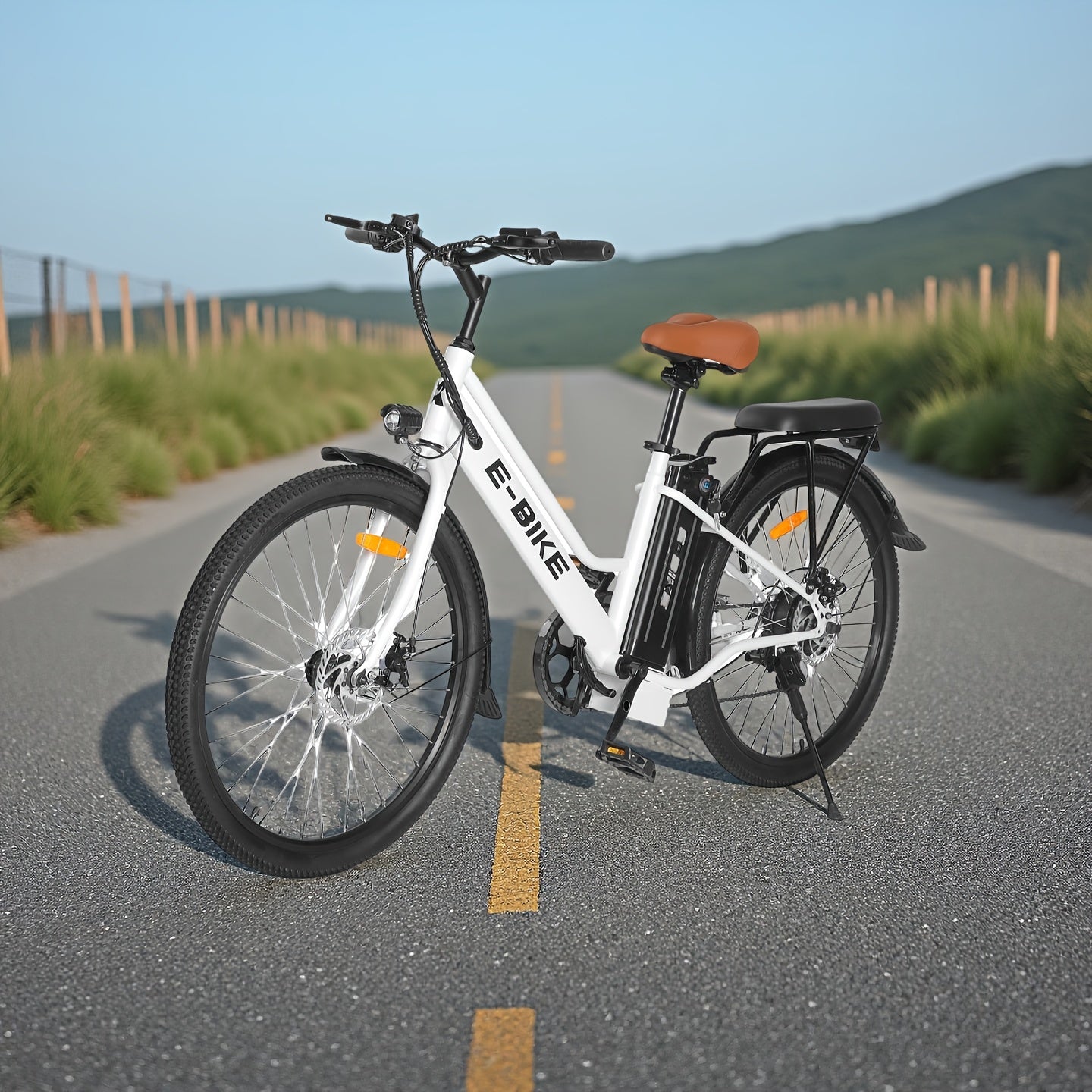26" Electric Bike For Adults