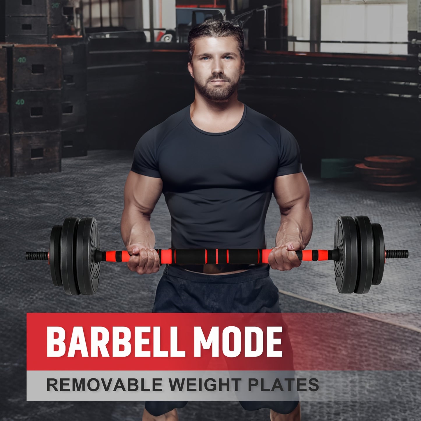 Adjustable Dumbbells, 20/30/40/90 Lbs.  Weight