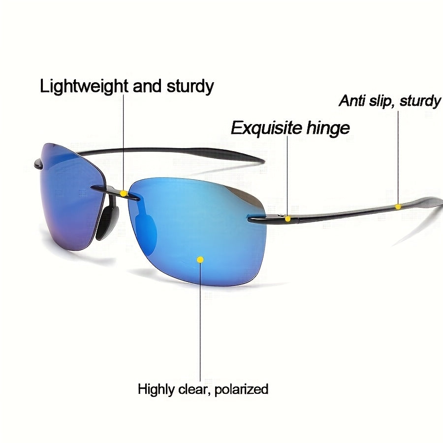3pcs Minimalist Sports Glasses for Men
