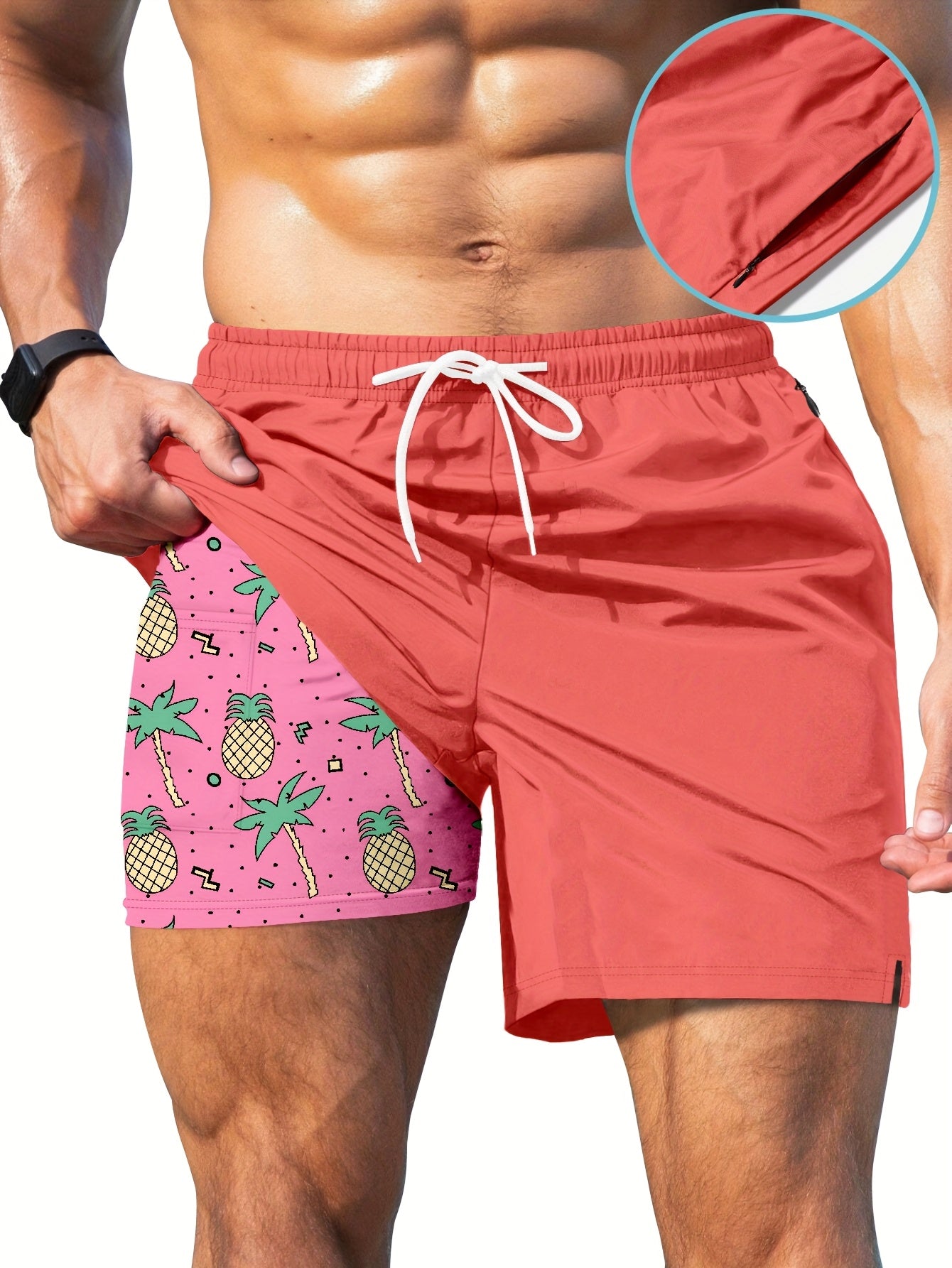 Men's Quick-Dry Swim Trunks