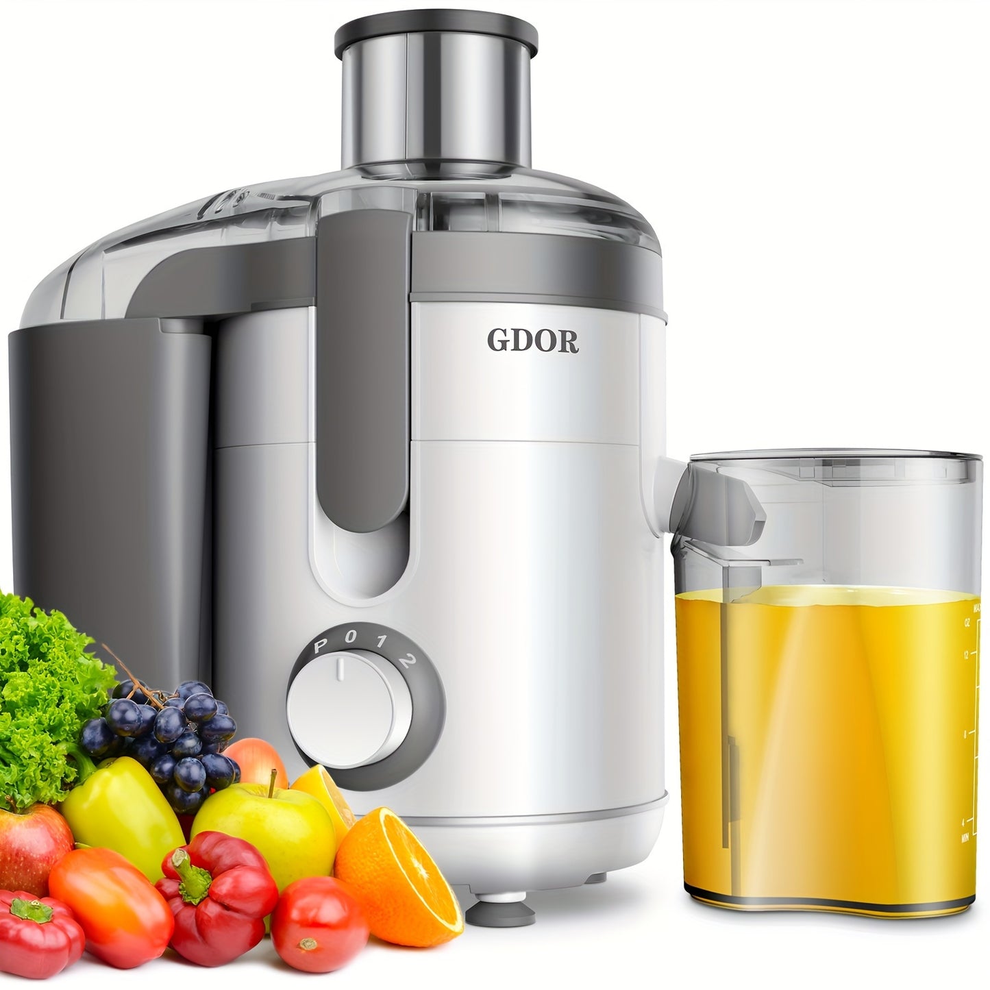 350W 2-Speed  Centrifugal Juicer