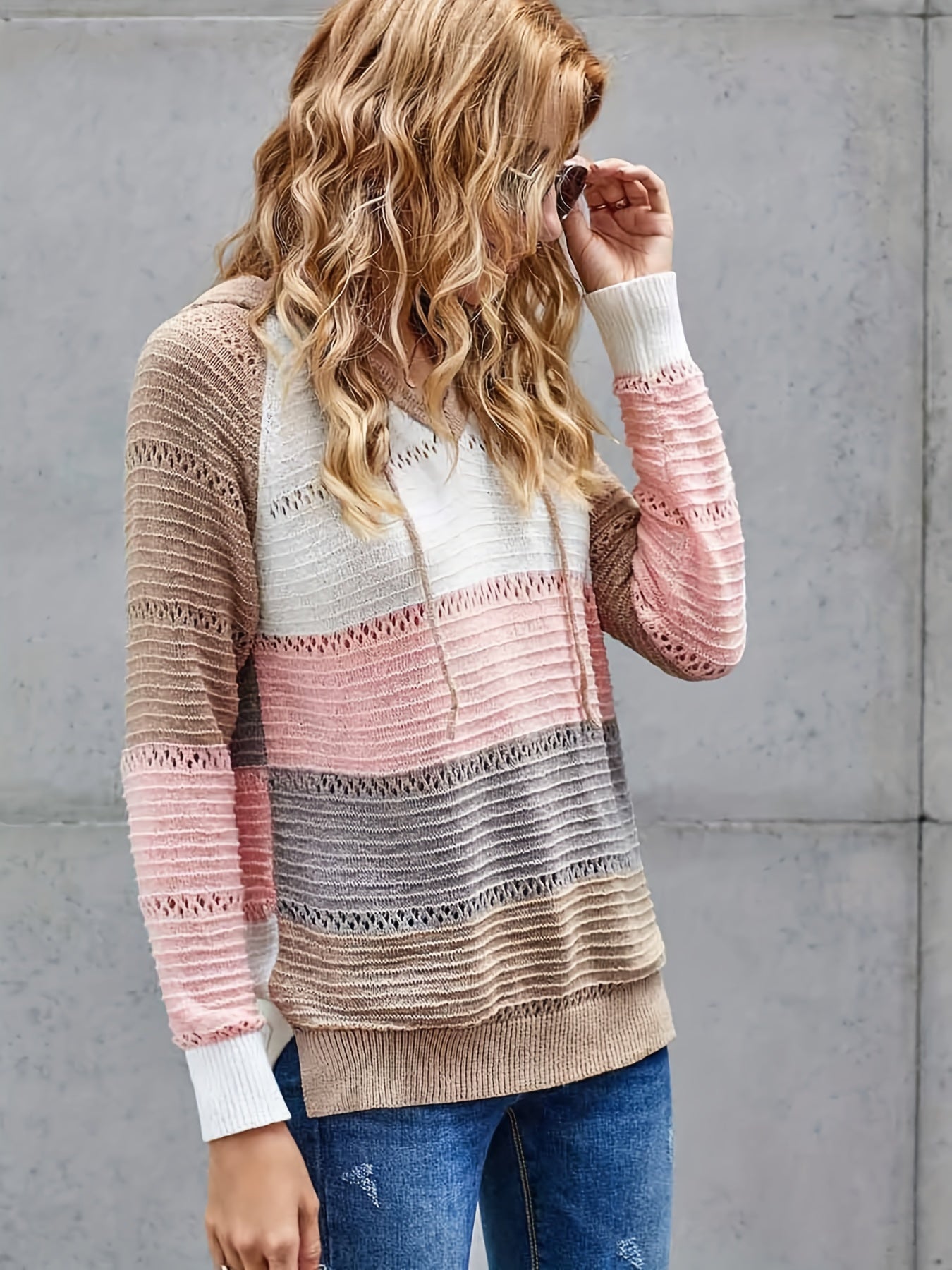 Women's Outdoor Long Sleeve Color Block Pullover/Cardigan