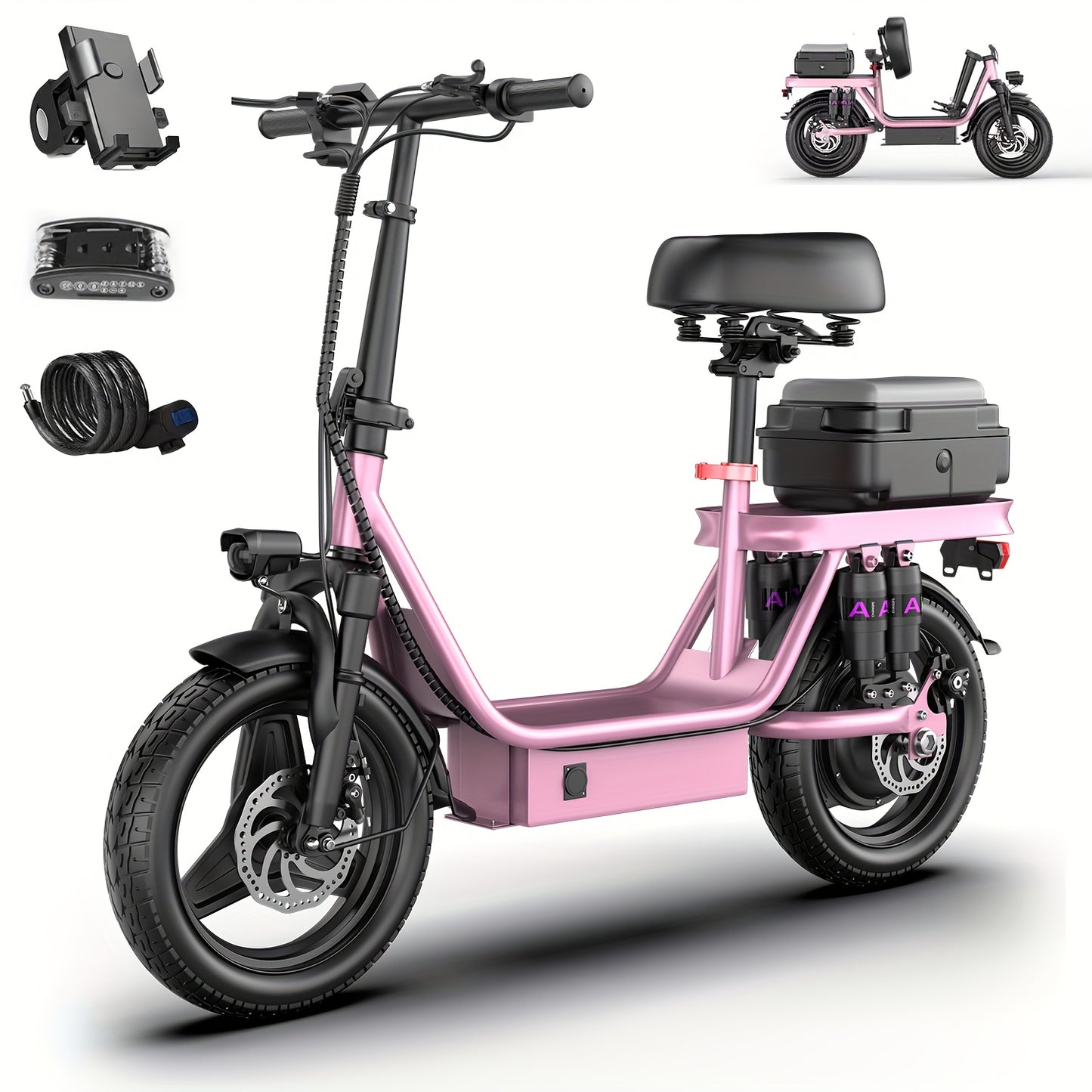 20MPH 30-45 Mile Folding Electric Scooter
