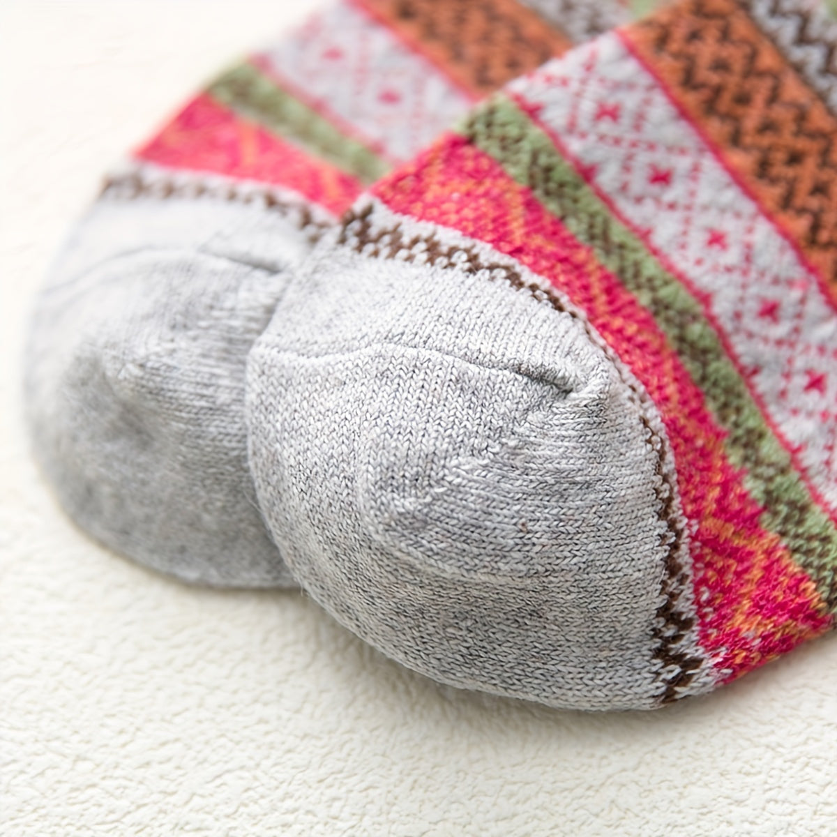 Super Soft Wool Mid Tube Socks - 10 Pairs